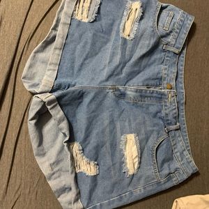 Lightly worn SHEIN shorts